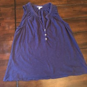 Lilly Pulitzer Essie Top - XL Navy